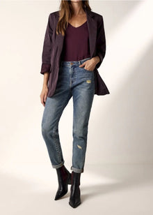Summum Taft Blazer - Wine
