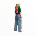 Essentiel Antwerp Wide Leg Cargo Jeans - Frozen Lips