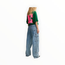 Essentiel Antwerp Wide Leg Cargo Jeans - Frozen Lips