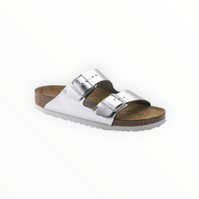 Birkenstock Arizona - Narrow Fit - Metallic Silver