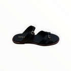 ALL BLACK Little Belt Sandal - Black