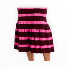 Essentiel Antwerp Iluminous Striped Knit Skirt - Margot Mauve