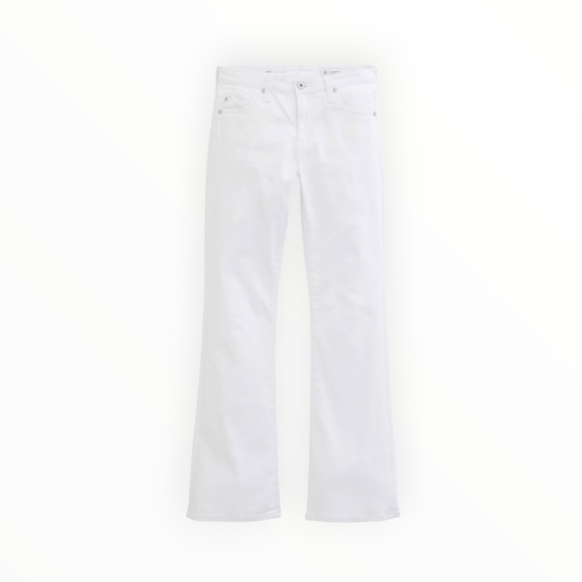 AG Jeans Angel Low-Rise Boot Cut - Gallery White