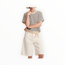 Velvet by Graham & Spencer Brissa Top - Natural/Navy