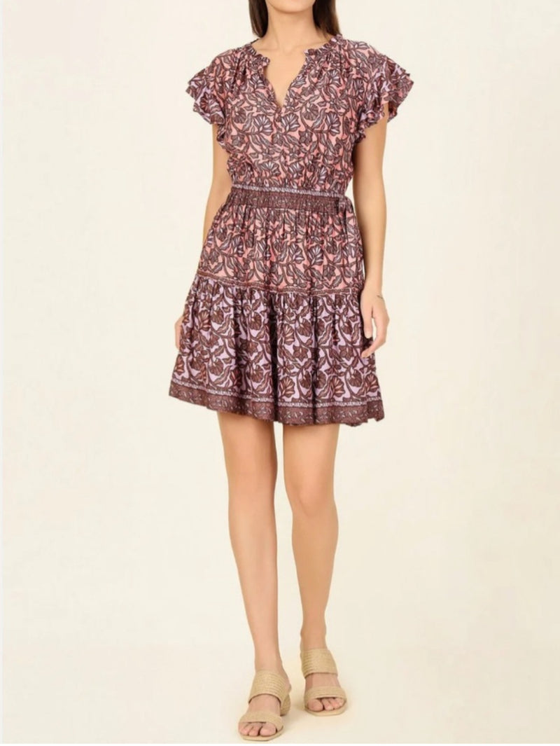 Omika Harlow Mini Dress - Marlow Heather