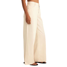 Z Supply Mia Loose Wide Leg Denim Pant - Off White