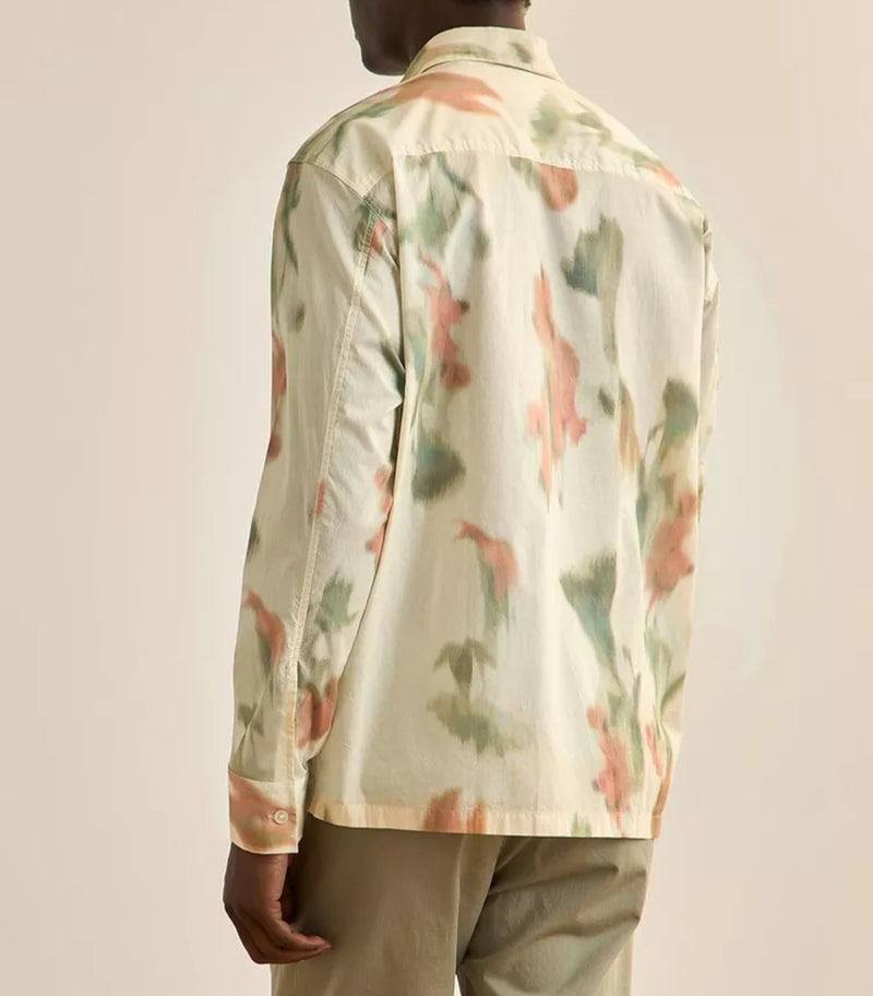 NN07 Freddy Shirt - Crème Print