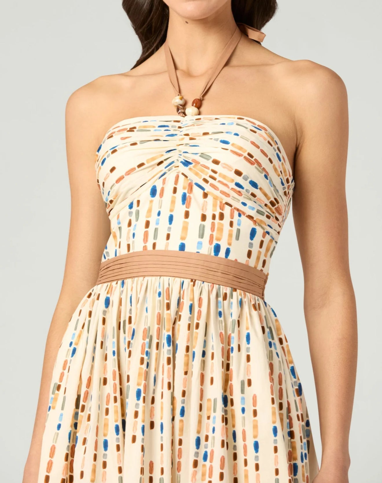 Shoshanna Serene Dress - Ivory Multi