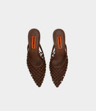 Simon Miller Knotted Gala Mule - Chocolate