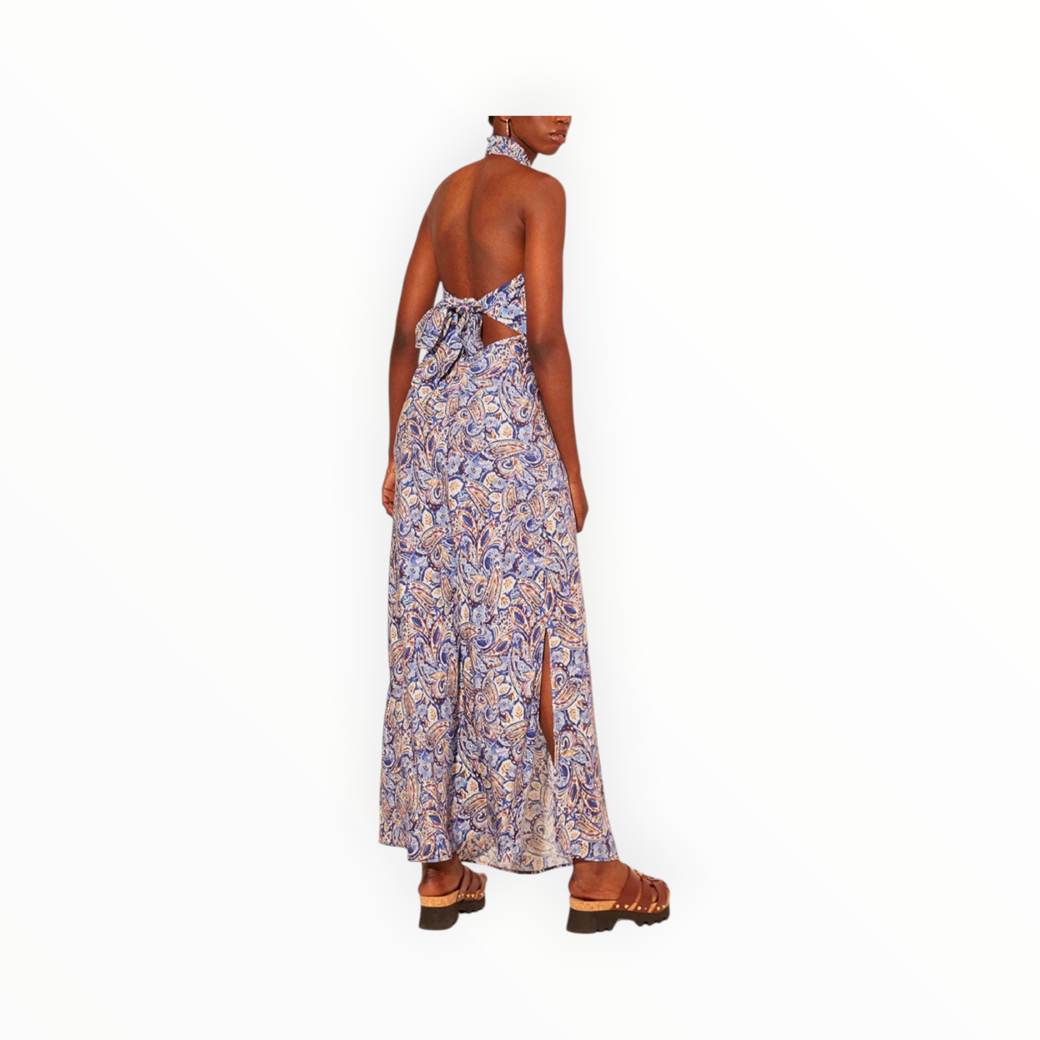 Kivari Dakota Watercolor Paisley Dress