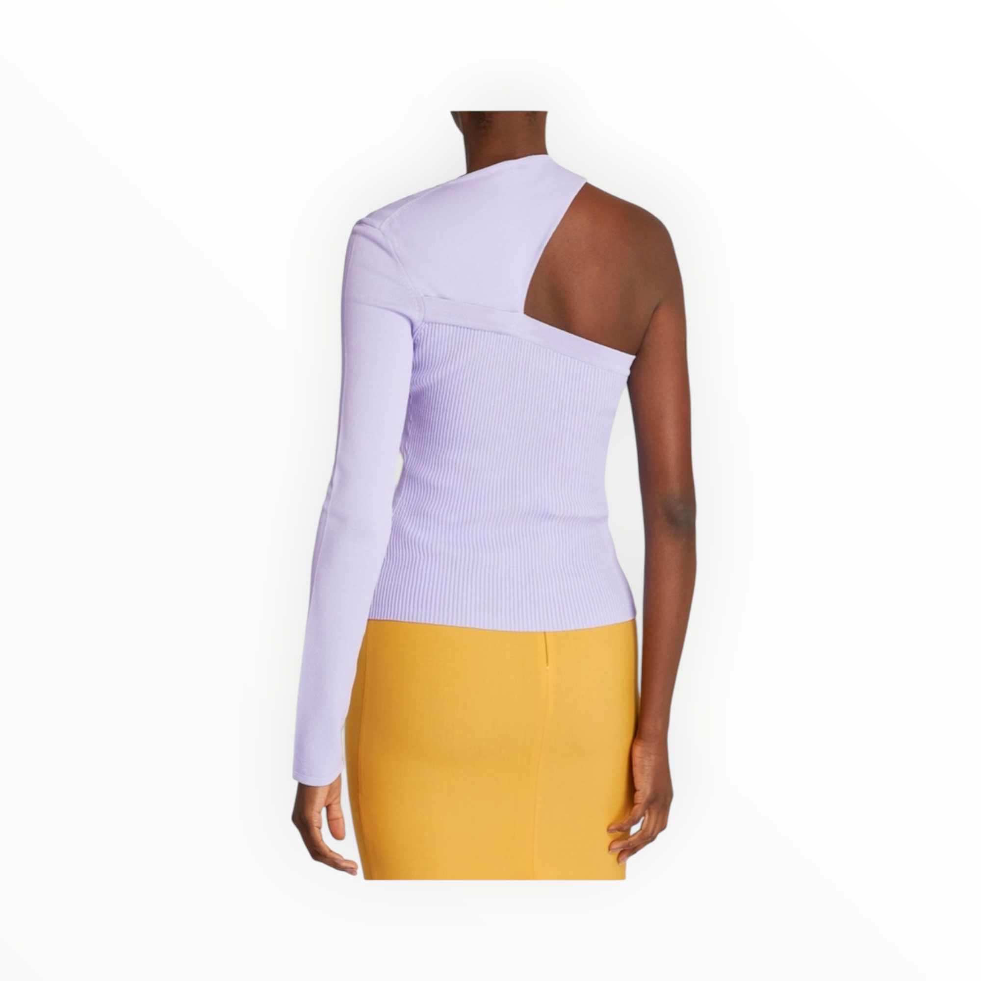 GAUGE81 Ucham One-Shoulder Cut-Out - Lilac