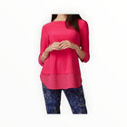 Joseph Ribkoff Draped Sleeveless Top - Hydrangea