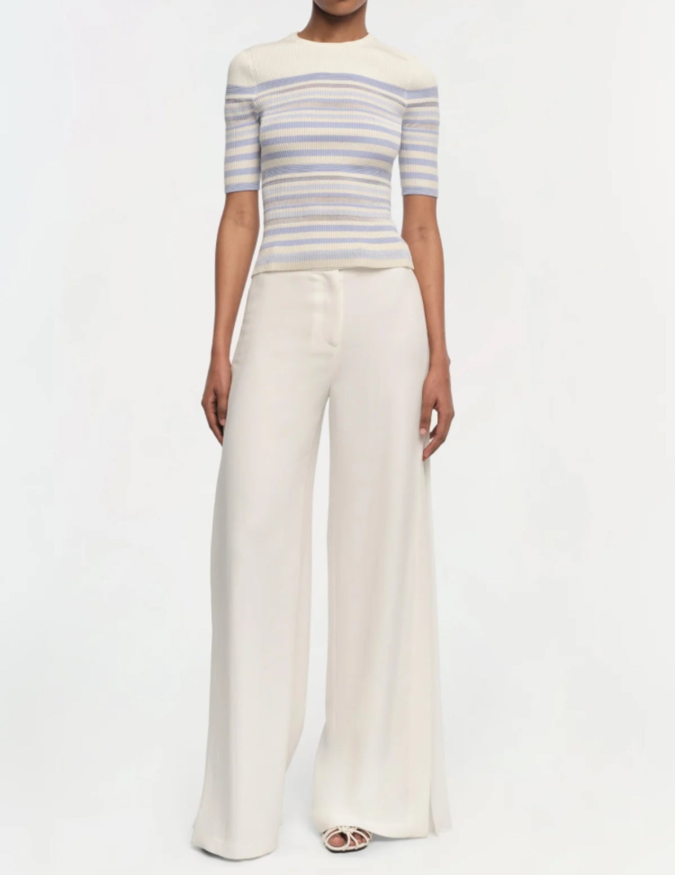 SIMKHAI Elena Top - French Blue Stripe