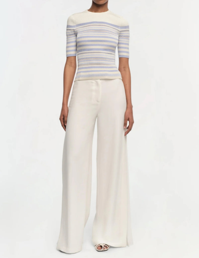 SIMKHAI Elena Top - French Blue Stripe