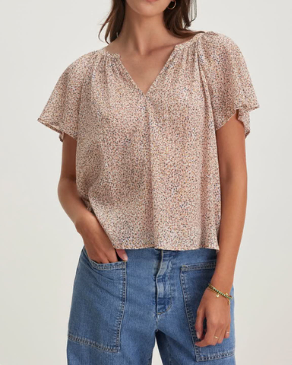 Velvet by Graham & Spencer Park Top - Blush