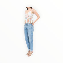 Christy Lynn Ashton Top - Ivory Garden Print