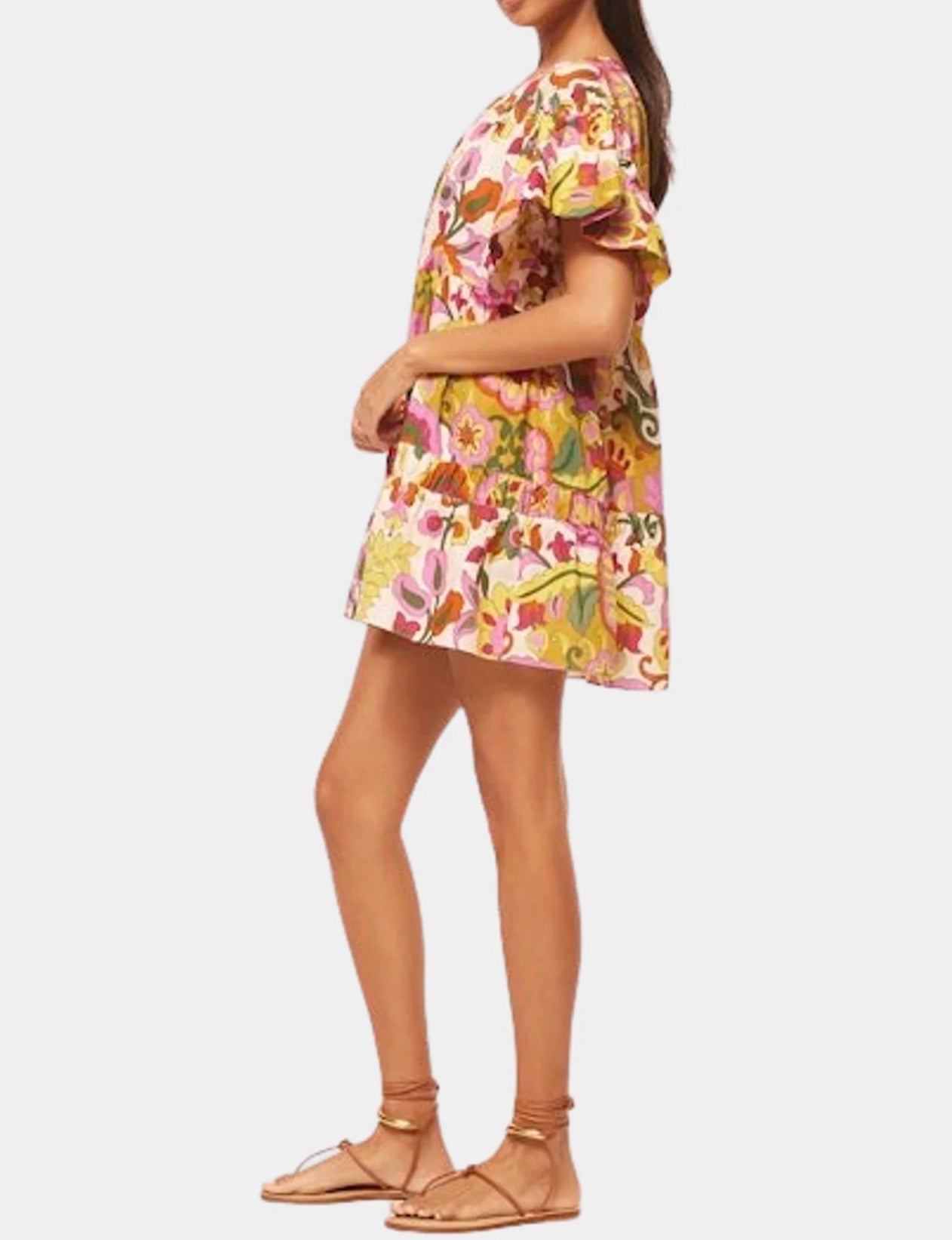 MISA Mabel Dress - Floral Corsica Multi