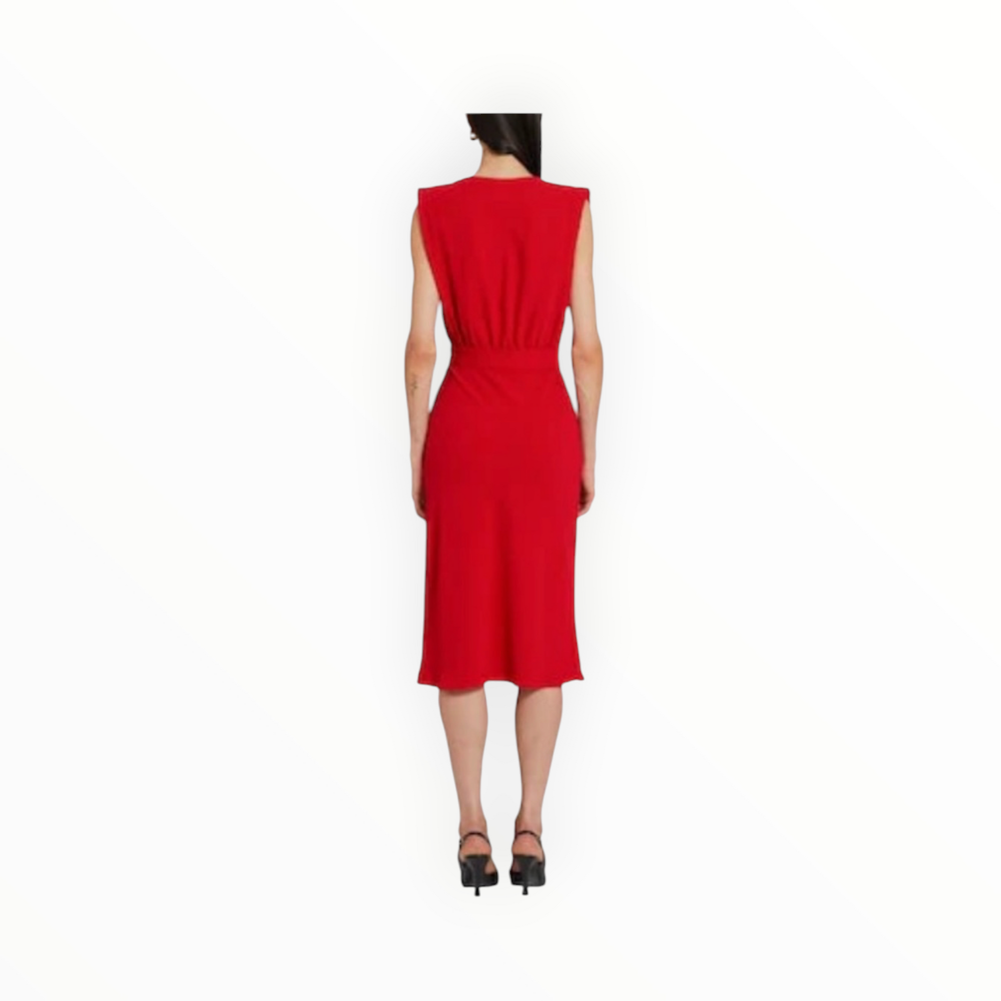 Amanda Uprichard Lamarca Dress - Scarlet
