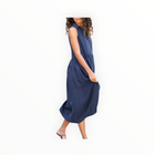 Frank & Eileen Daphne Dress - Navy