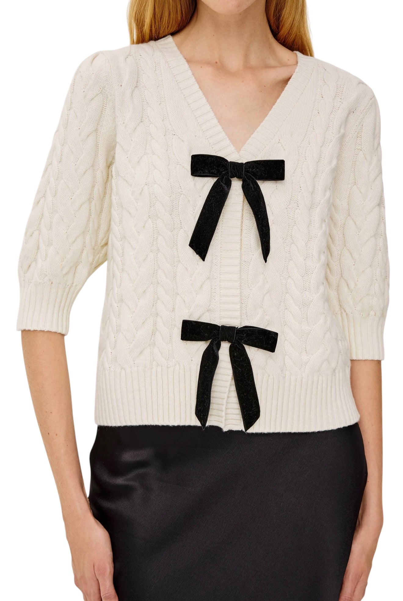 Rails Normanie Clarissa Sweater - Ivory Cables