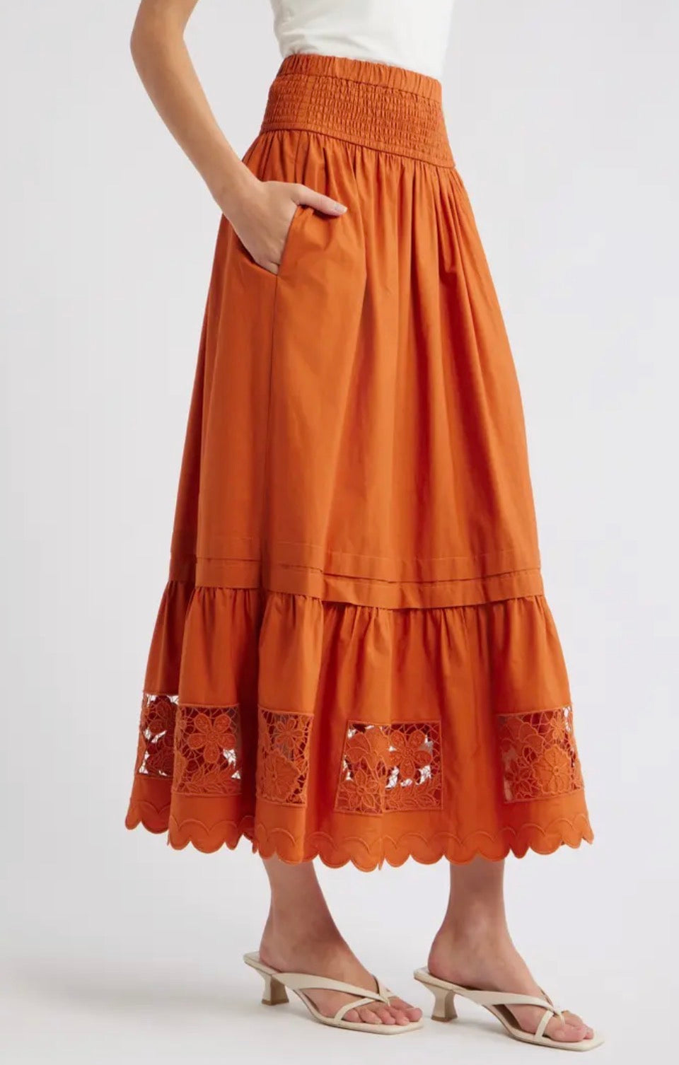Love The Label Nolan Skirt - Cinnamon