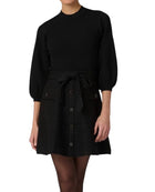 Shoshanna Tanner Tweed Knit Dress - Jet