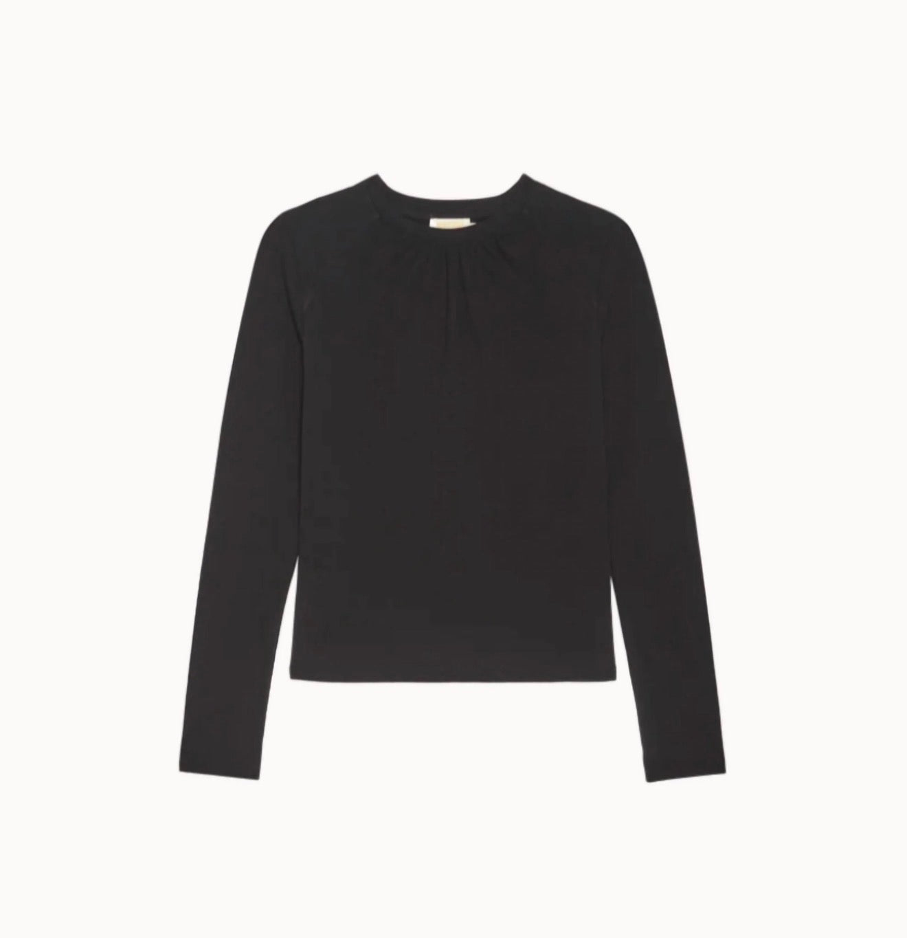 Nation Ltd Alejandra Long Sleeve Tee - Heather Charcoal