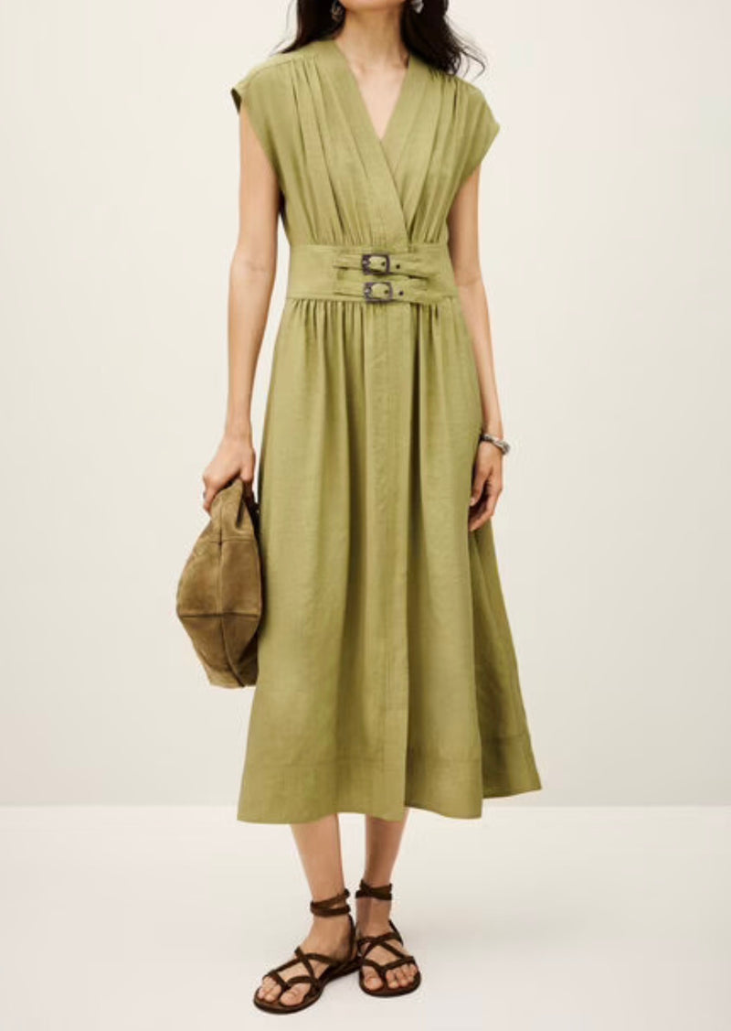 ba&sh Dove Dress - Khaki