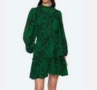 Sea New York Sunniva Print Long Sleeve Dress - Green