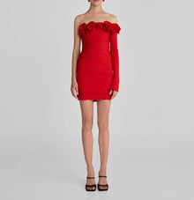 Maygel Coronel Selvaggio Dress - Red