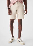 Faherty Movement™ Chino Short (9" Inseam) - Light Sand