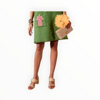 Frances Valentine Betty Raffia Heel - Natura