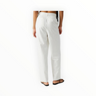 Steve Madden Rumi Pants - White Pinstripe