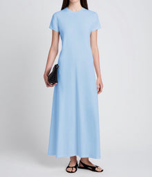 Proenza Schouler White Label Noelle Dress in Jersey - Light Oxford