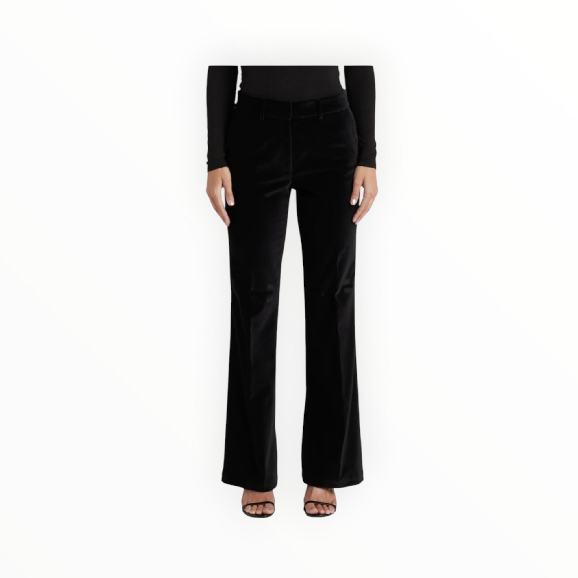 EDWIN Velvet Trouser - Black