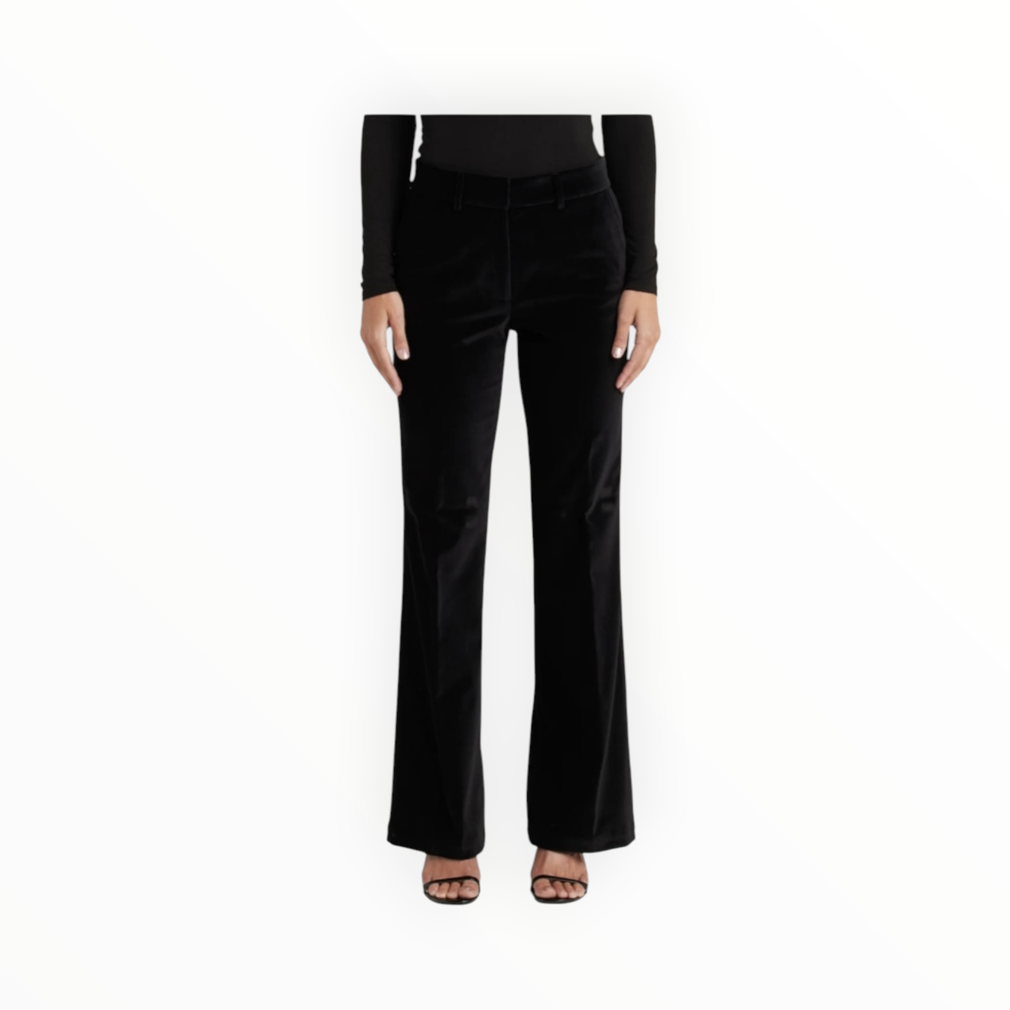 EDWIN Velvet Trouser - Black