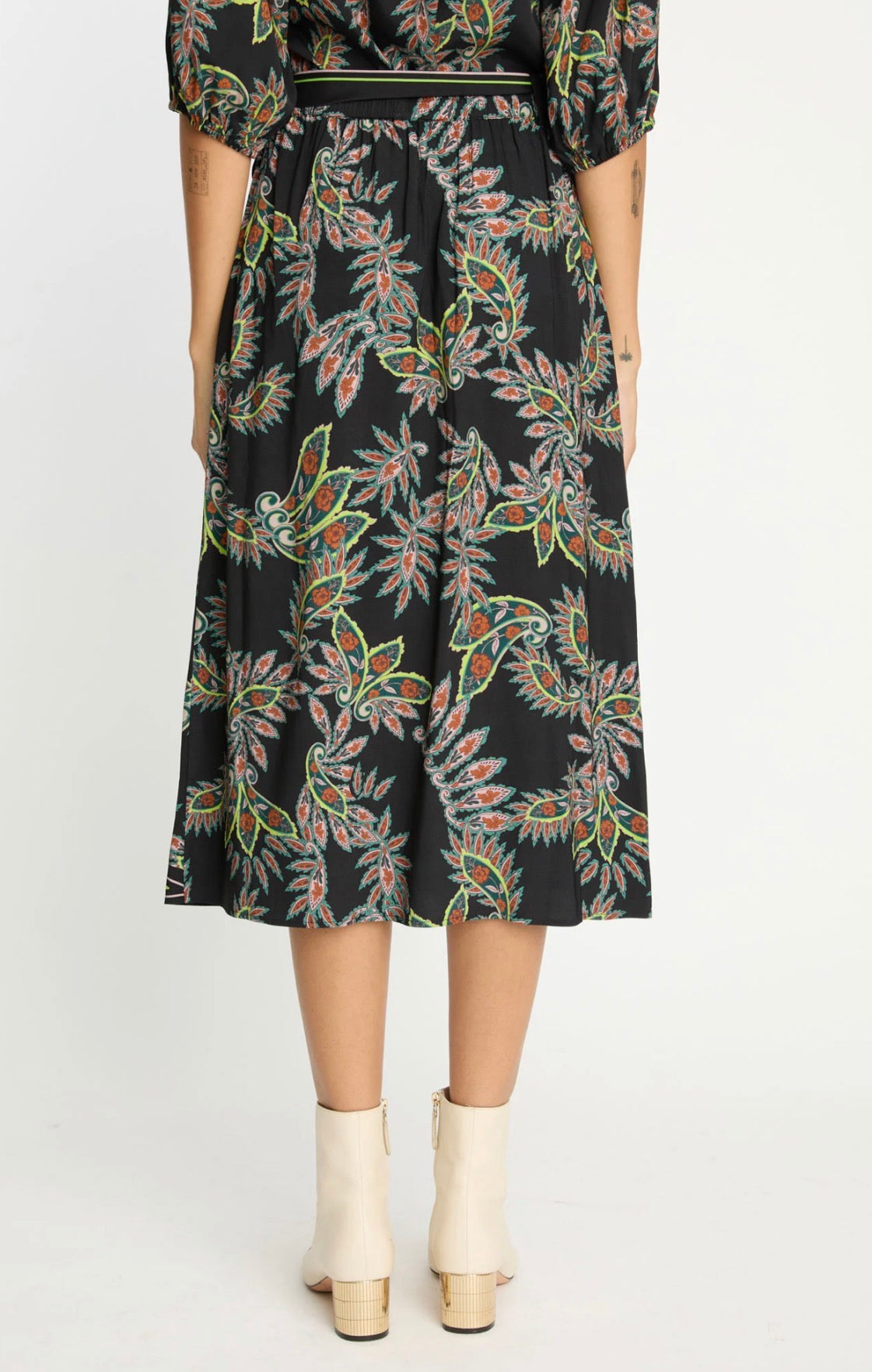 Caballero Claudette Skirt - Paisley Forest