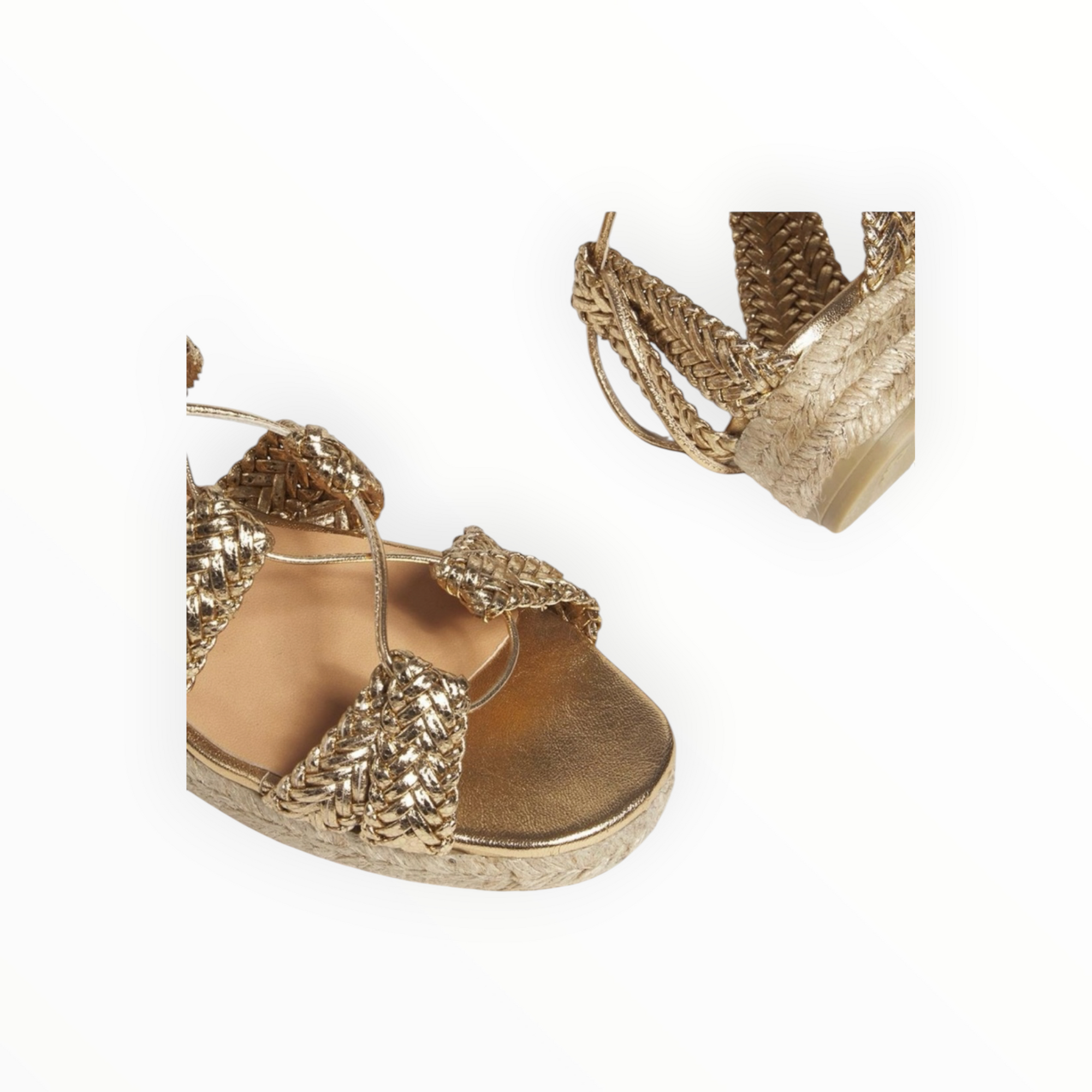 Castañer Samira Espadrilles - Gold