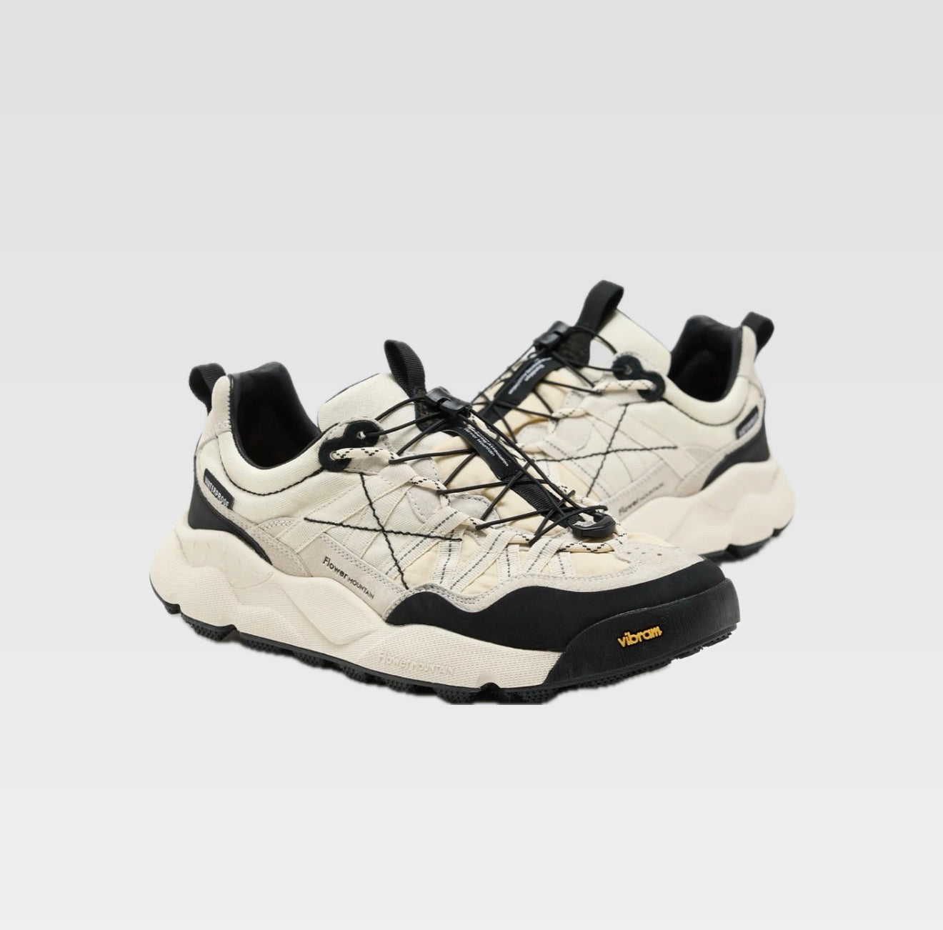 Flower MOUNTAIN Iwano 2 Sneakers - White/Black