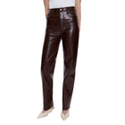 Pistola Cassie Super High Rise Straight - Tobacco Cognac