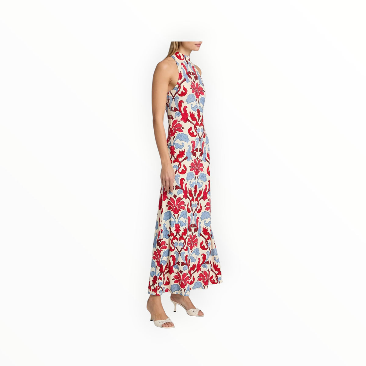Cara Cara Asher Dress - Fleur Crest Ivory