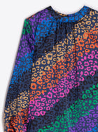 Vilagallo Lina Dress - Leopard Multi