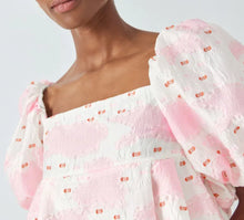 Sister Jane Venus Jacquard Top - Coral