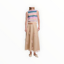 Dorothee Schumacher Sheer Volumes Skirt - Tan