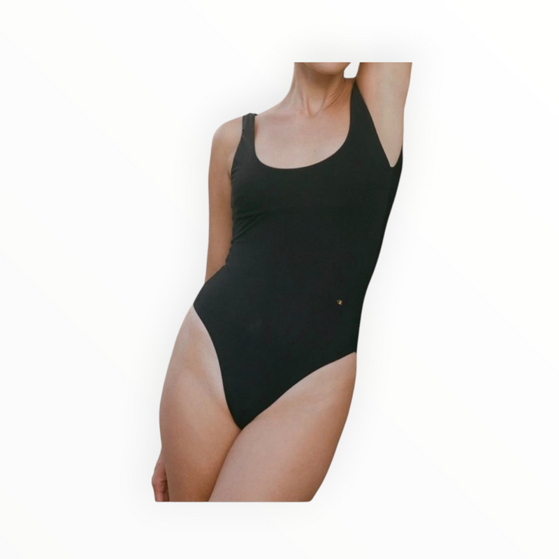 Series the Label Fiona Reversible Swimsuit - Black/Caviar