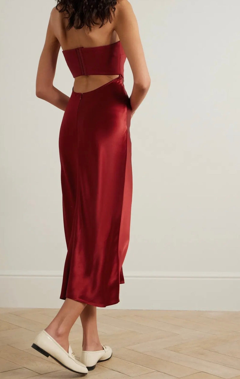 STAUD Wayfairing Dress - Red