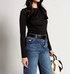 Nation Ltd Rosalind Top - Jet Black