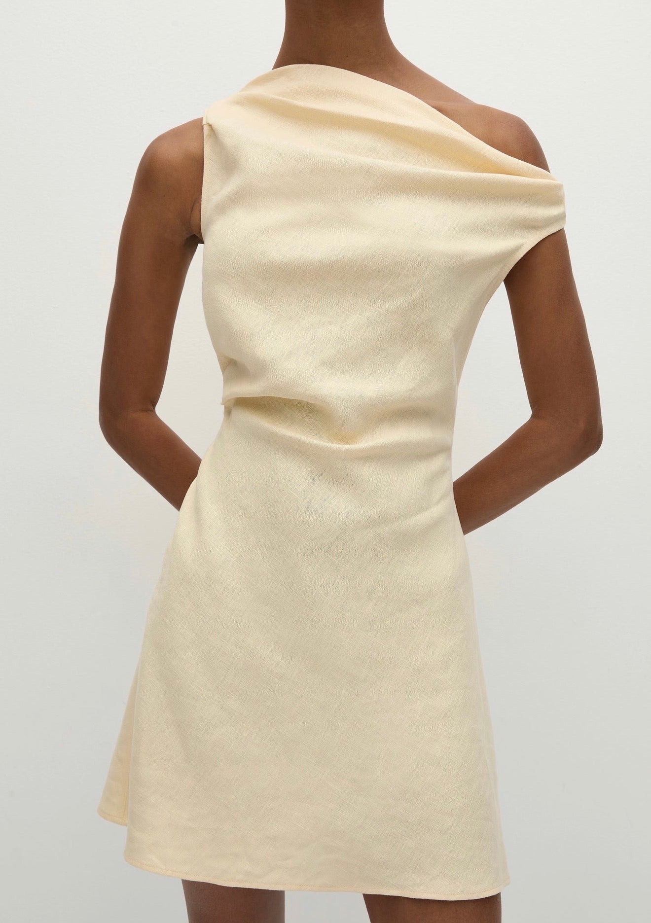 Faithful the Brand Suis Mini Dress - Butter