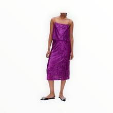 Baum und Pferdgarten Cropped Sequined Camisole - Violet