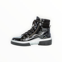 Gabor 93761-97 High Top Sneaker - Black Patent